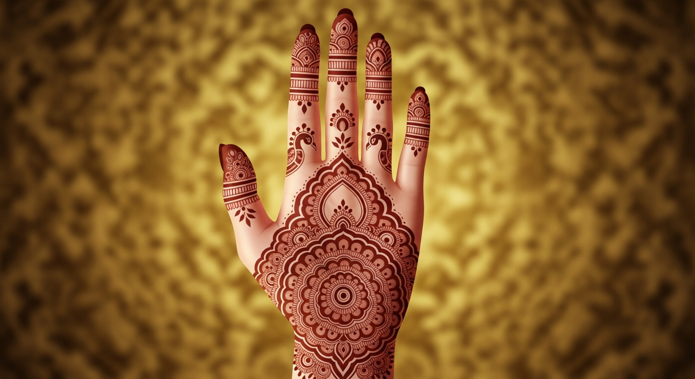 royal mehndi design